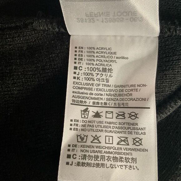 New Arcteryx Bird Head Black Toque Beanie Hat Knit Winter Hat Acrylic One Size - Picture 2 of 8